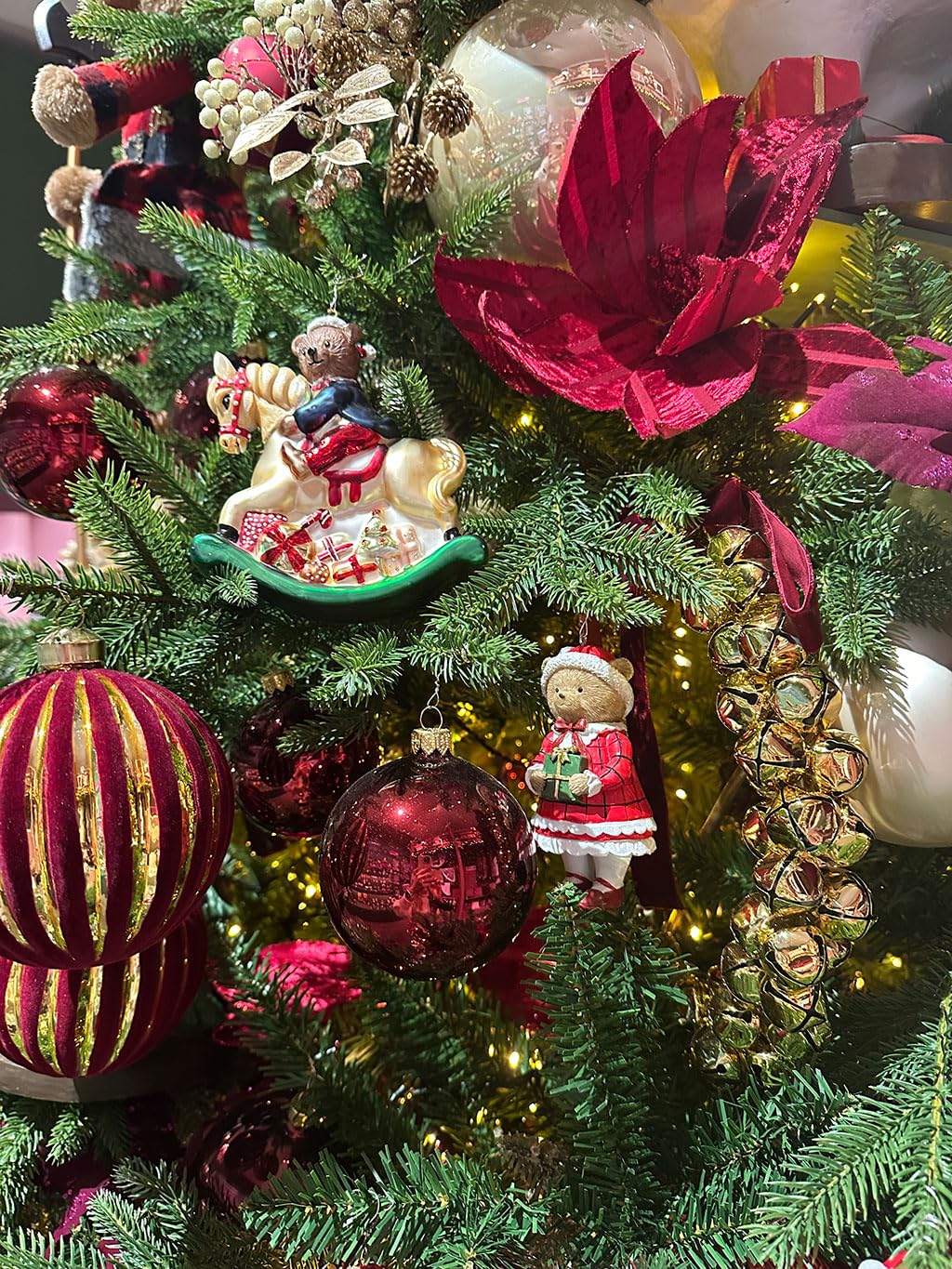 30 Bolas De Navidad Irrompibles De Color Oro Rosa - Decoración Para árbol, Interior Y Exterior, 4 Diseños