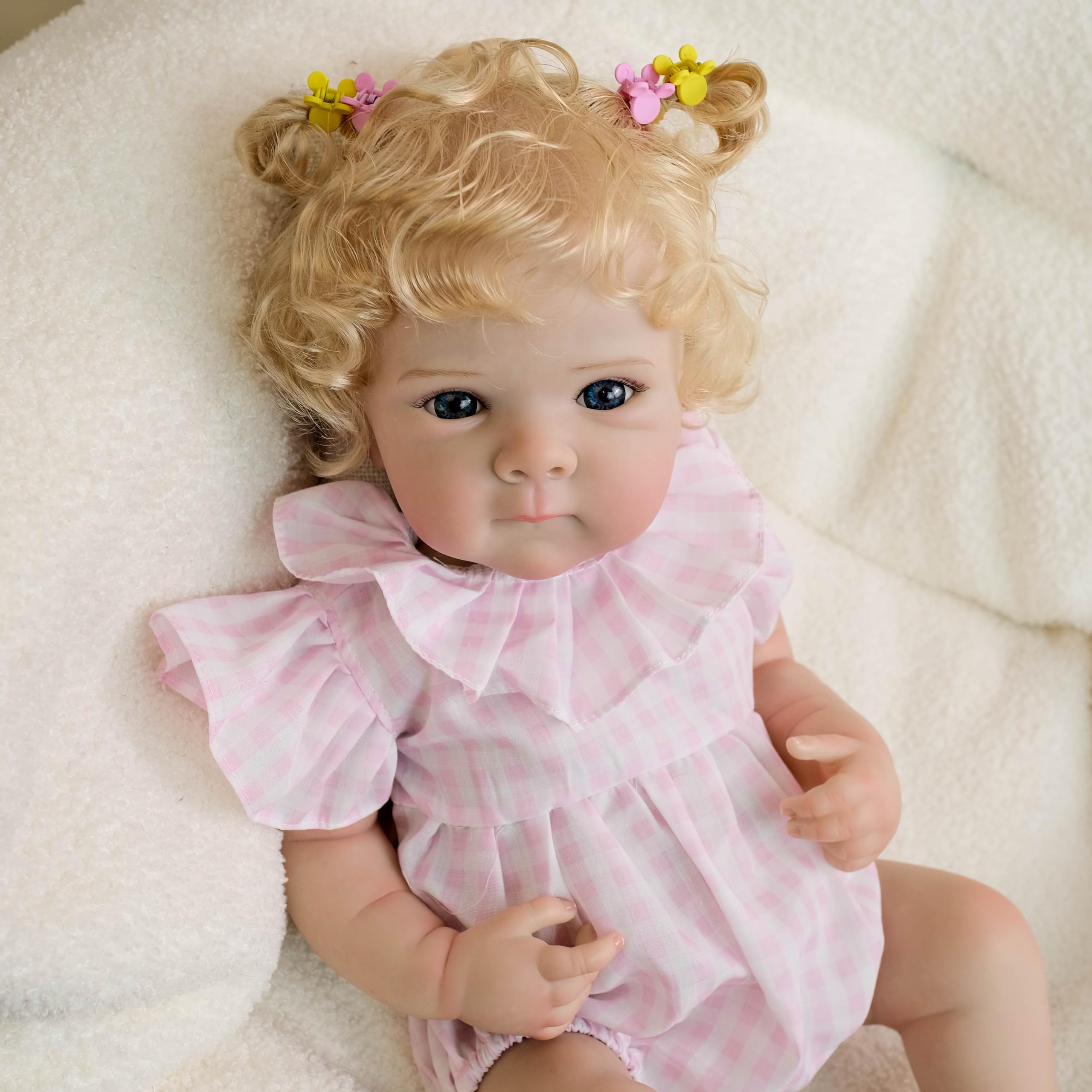 Amazon.com: Pinky Reborn Lovely 18 inch 45 cm Reborn Baby Dolls 