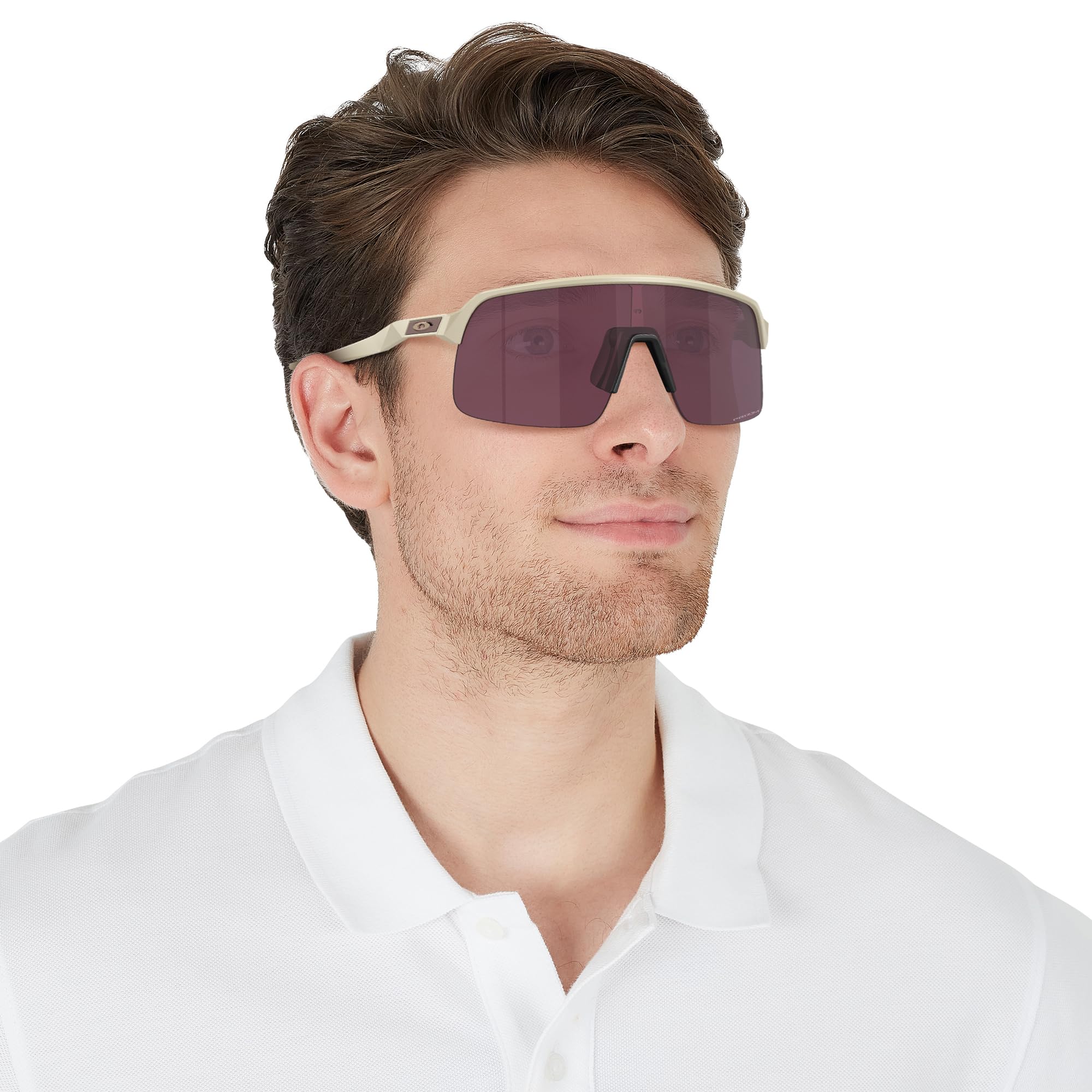 Oakley Gafas de sol unisex con marco negro mate, lentes Prizm Road, 0 mm