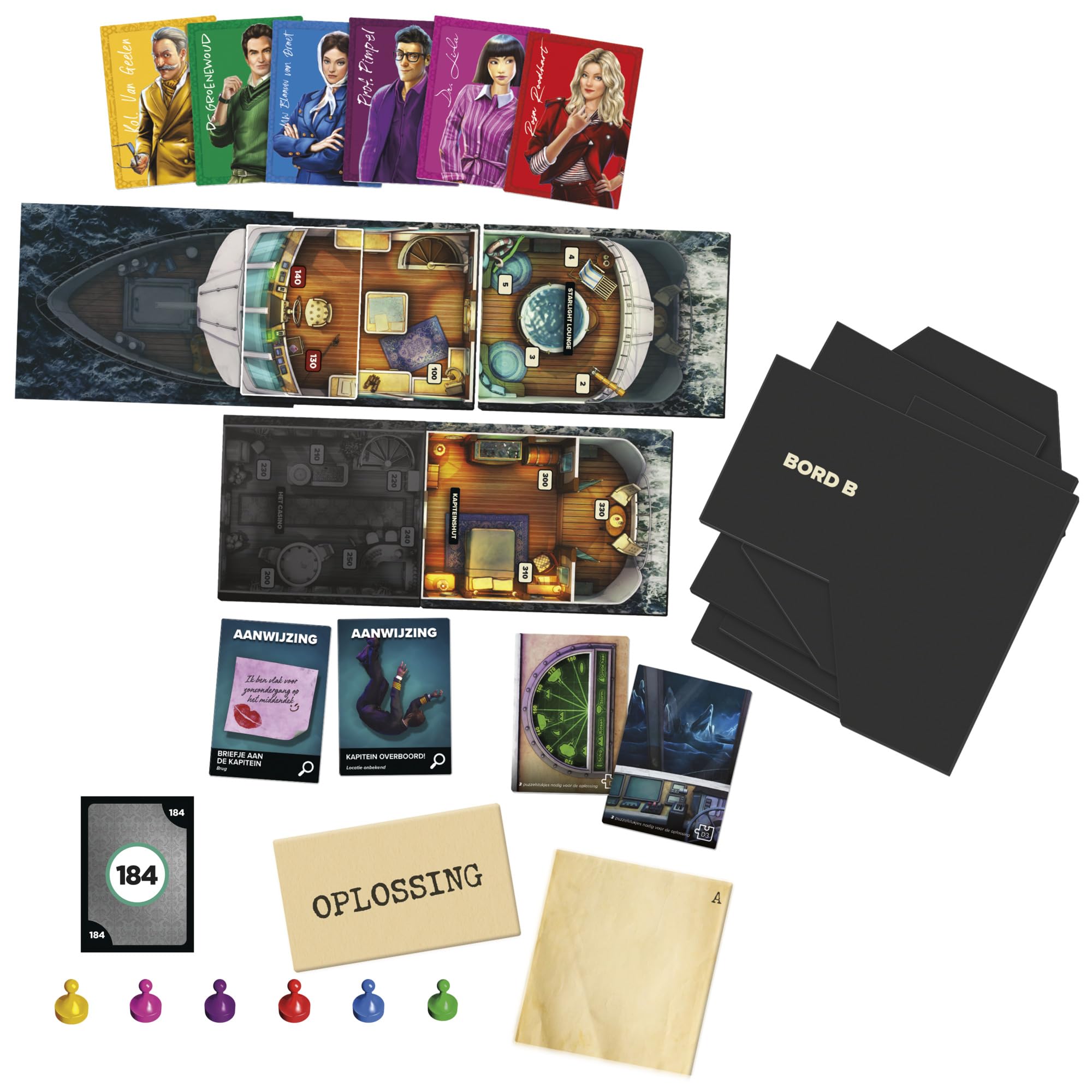 Cluedo Sabotaggio in Alto Mare, Escape Room, Famiglia Cooperativa