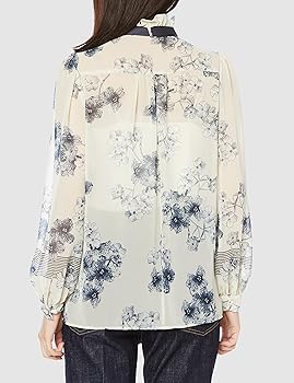 ローズsovシフォンブラック THREE SQUARE]レースブラウス | KOBUNSHA SELECT SHOP | [THREE
