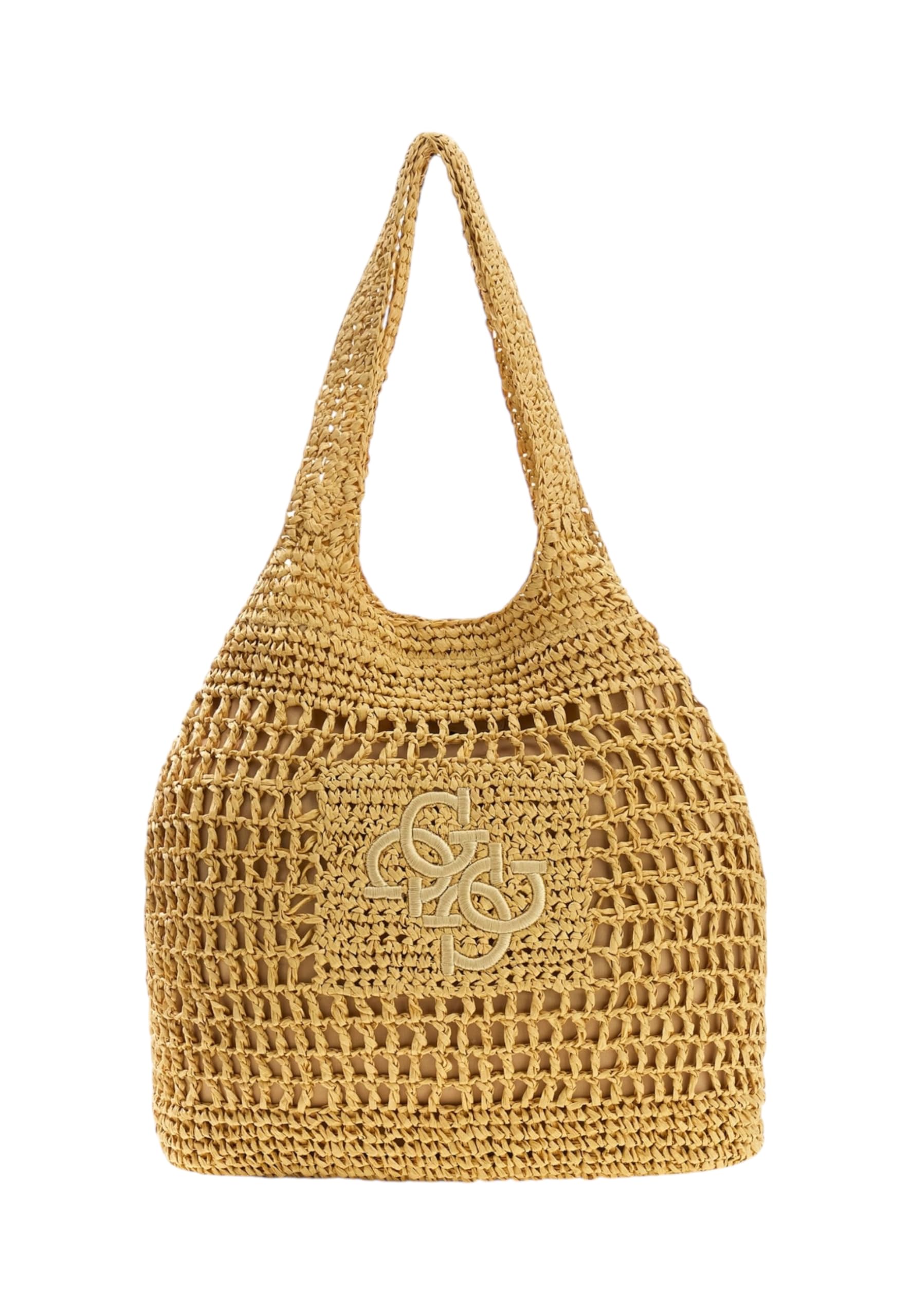 GUESS Donna Borsa A Spalla Rafia E6GZ09WP720