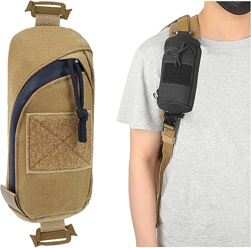 Miniatura 1 de Mochila con correa de hombro para accesorios, bolsa táctica Molle multifuncional militar EDC bolsillos para herramientas pequeñas y compactas para