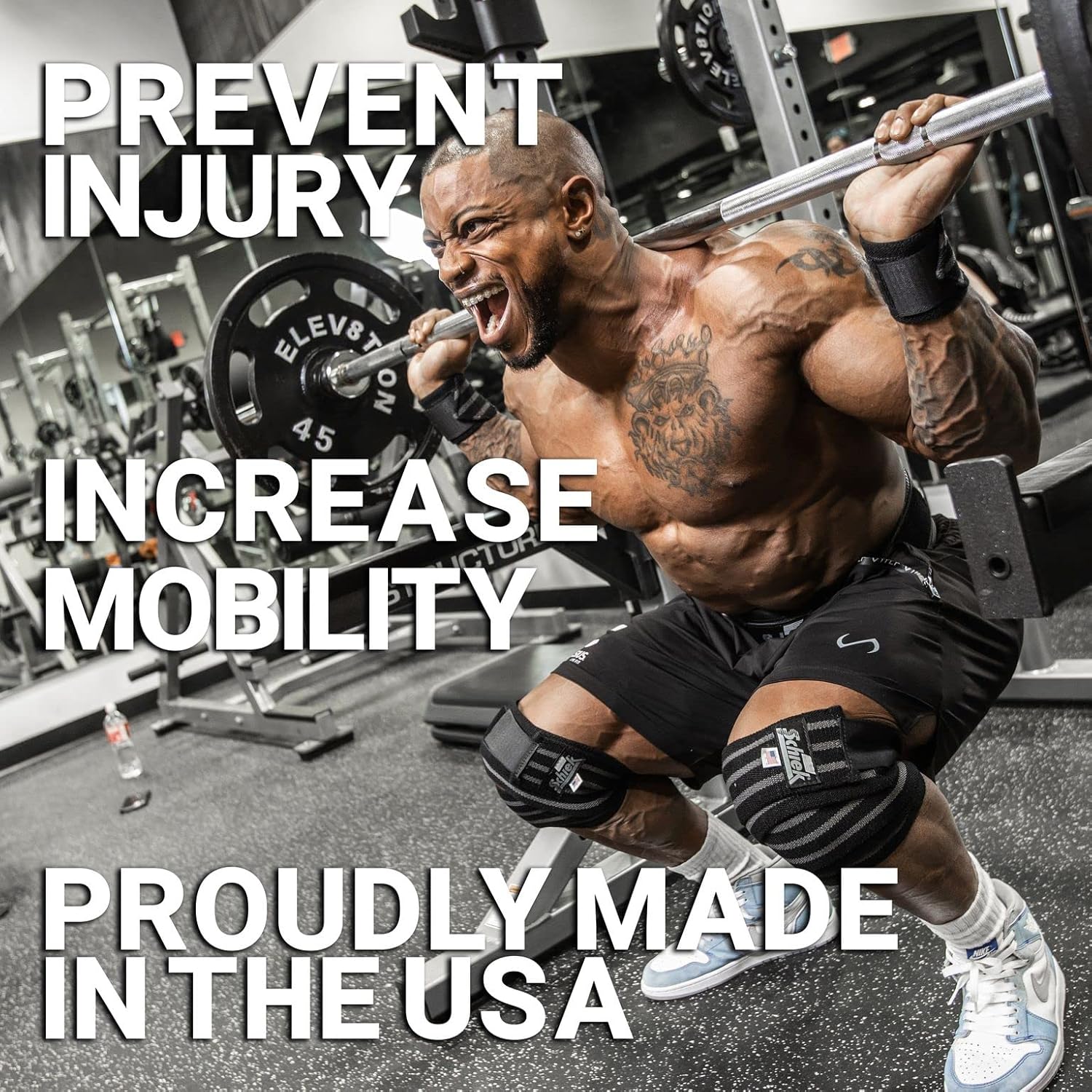 Schiek Sports Heavy Duty 1178 Knee Wraps - Powerlifting and Weightlifting Wraps