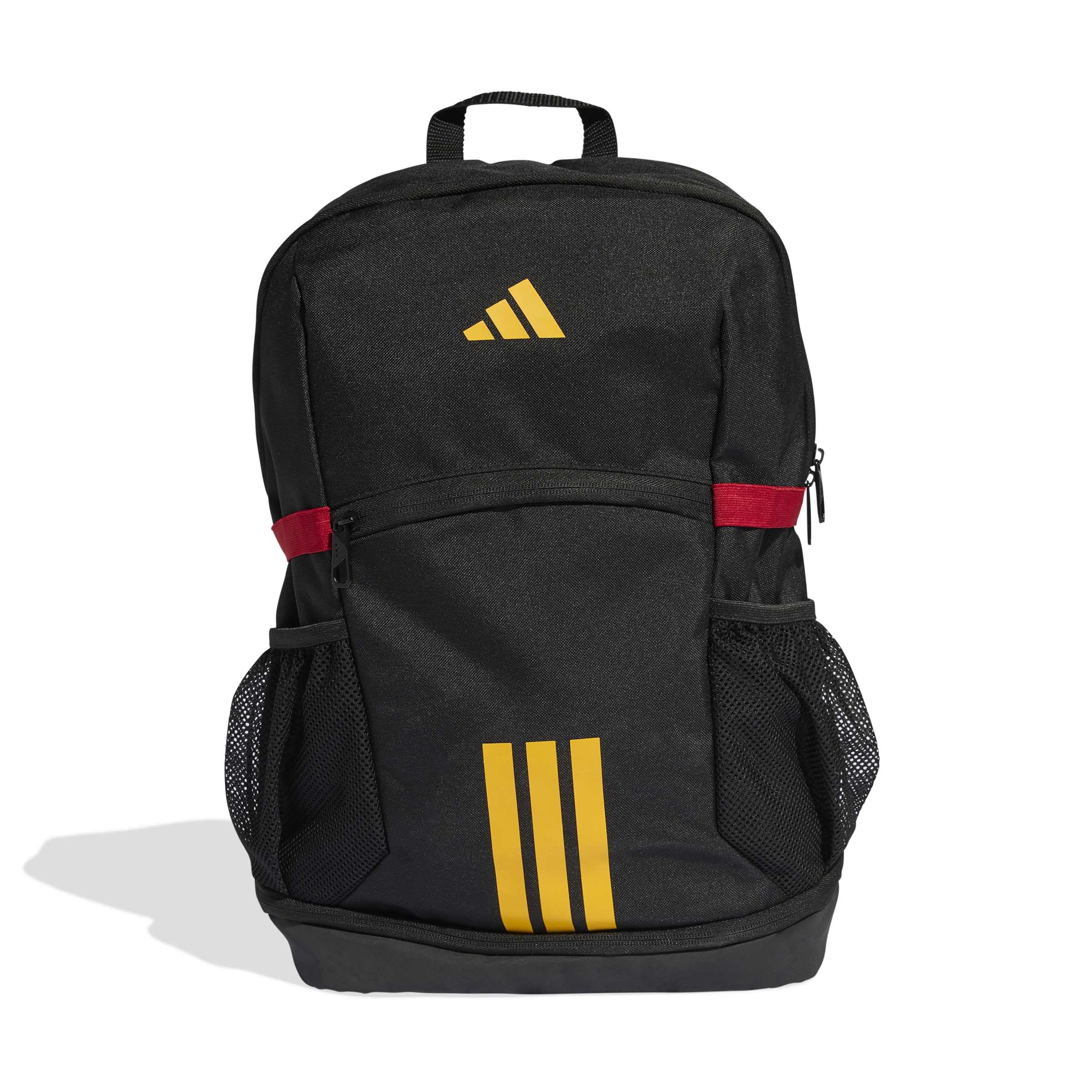 adidas Unisex Kids YOUTH TIRO BACKPACK, black/collegiate gold/power red, One size