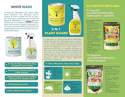 IV Organic 3-in-1 Plant Guard, 1 Pint (Gris) miniatura 3