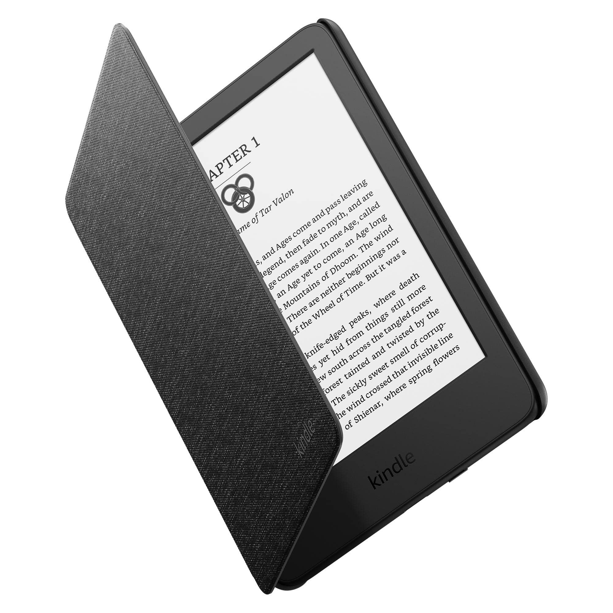 Kindle Fabric Cover (11th Gen, 2022 release—will not fit Kindle Paperwhite or Kindle Oasis) - Black