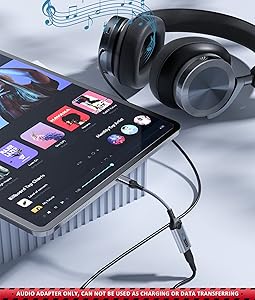 USB C to Lightning Audio Adapter for iPhone 15 16 Pro Max 17 Air iPad Pro iPad 10 USB C Male to Lightning Female Connector Headphone Adapter for iPad Air 5 Mini 6 MacBook Mac, NOT Support Charging