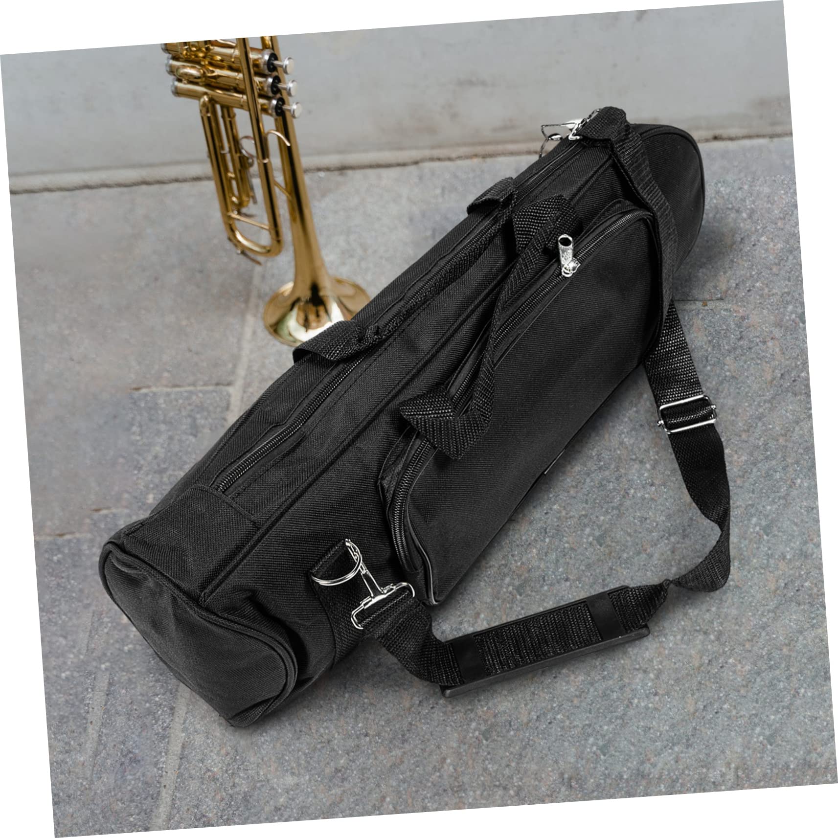 CIMAXIC Trumpet Bag Lightweight Music Instrument Case Handheld Trumpet Pouch Outdoor Storage Gig Bag