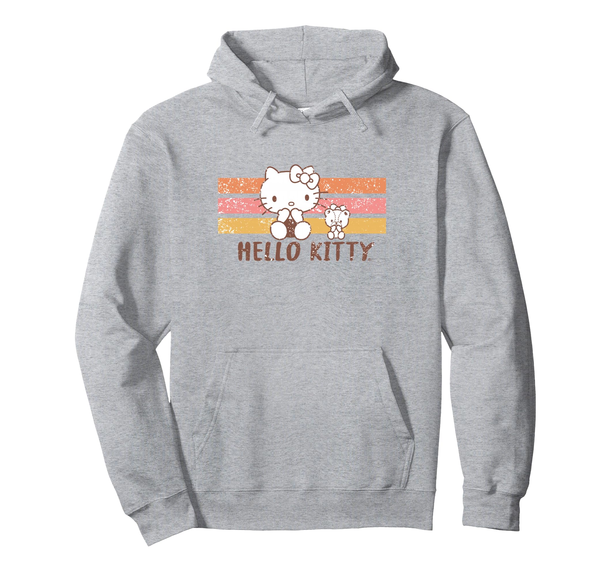 Hello Kitty Vintage Stripes Pullover Hoodie