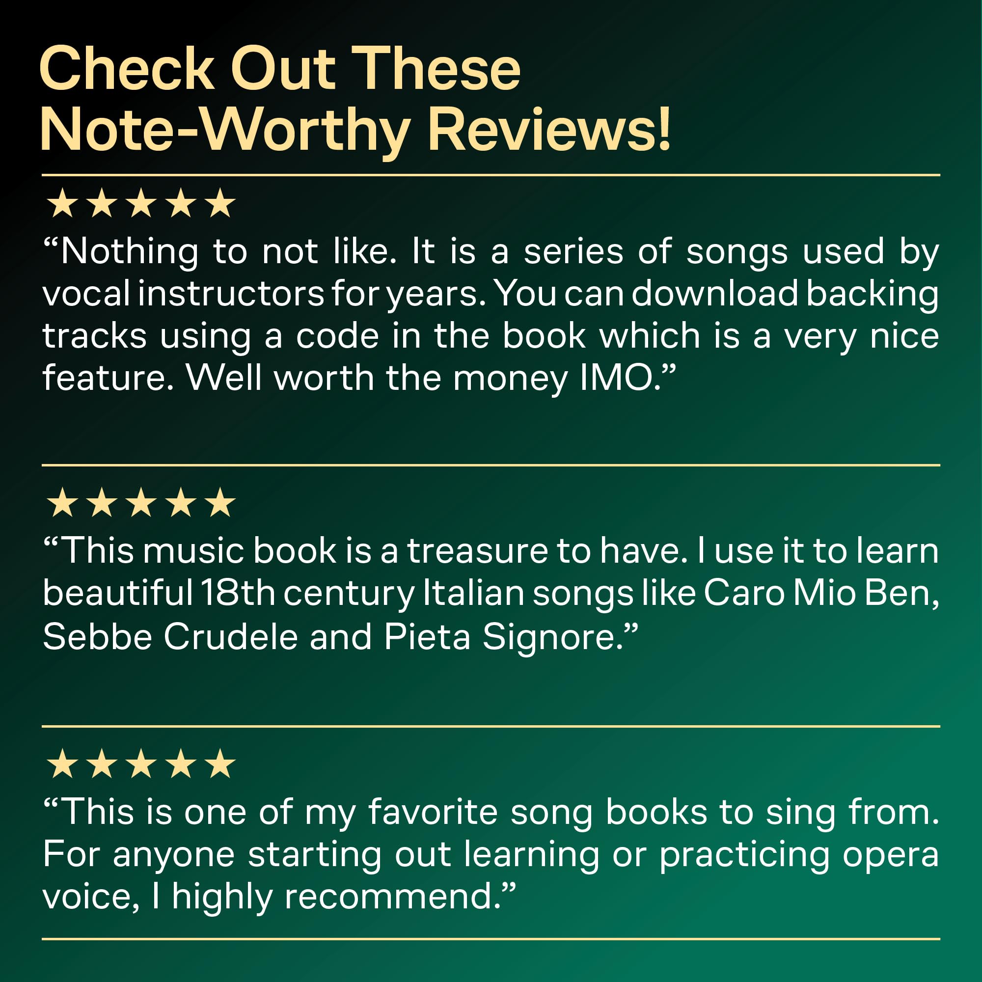 24 italian songs & arias - medium low voice - recueil + enregistrement(s) en ligne (Schirmer's Library of Musical Classics)