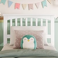 Vista 10 de AFI, Mission - Cabecero de madera maciza individual con cargador acoplable, color gris