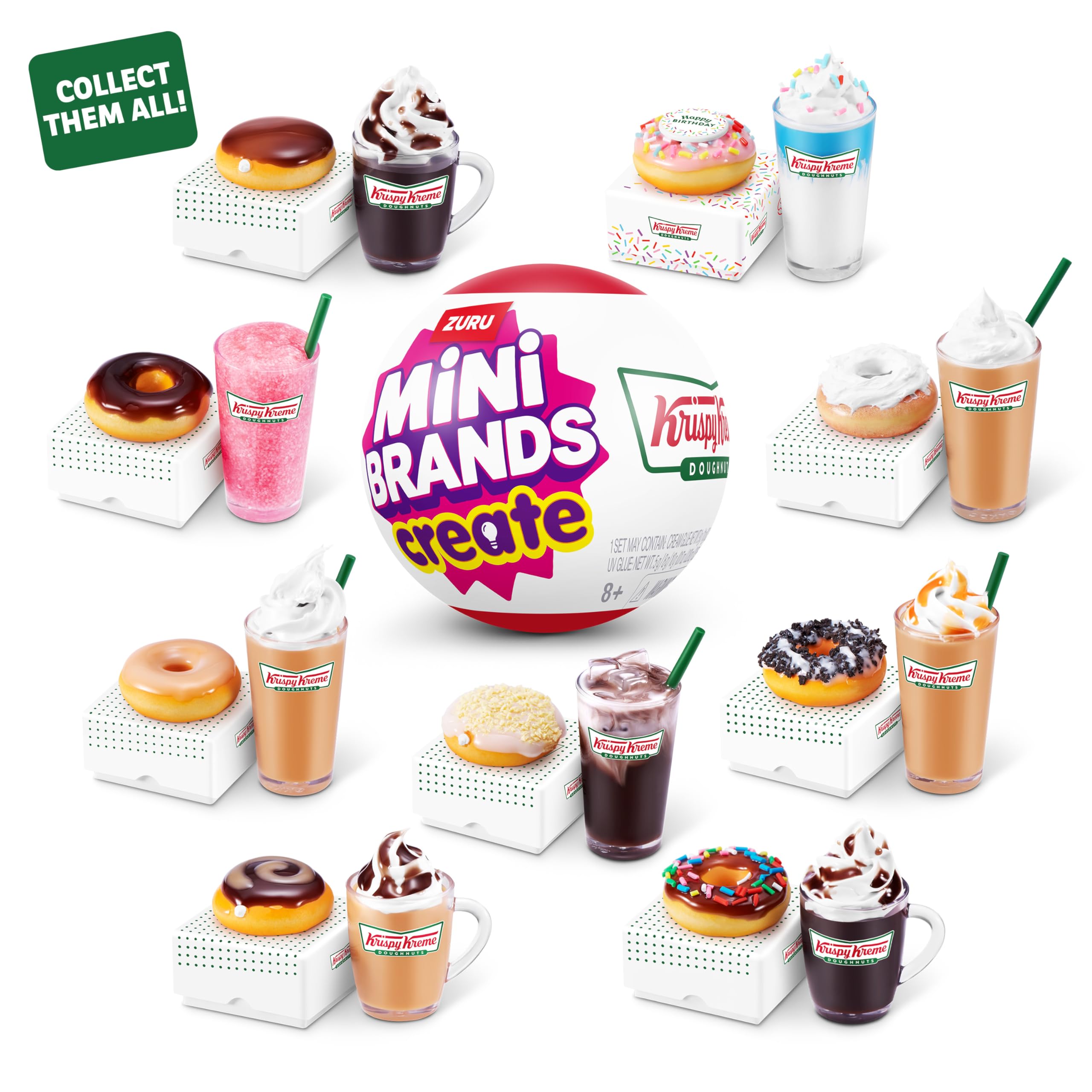 Mini Brands Krispy Kreme Create-Series 1-Capsule, 77688