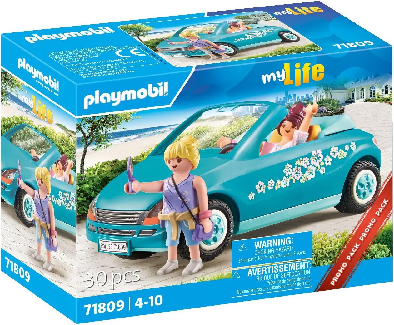 Playmobil | My Life | Convertible Adventure | Toy Car for Children from 4 Years | Vehicle with Figures & Accessories | Educational Toy | 71809