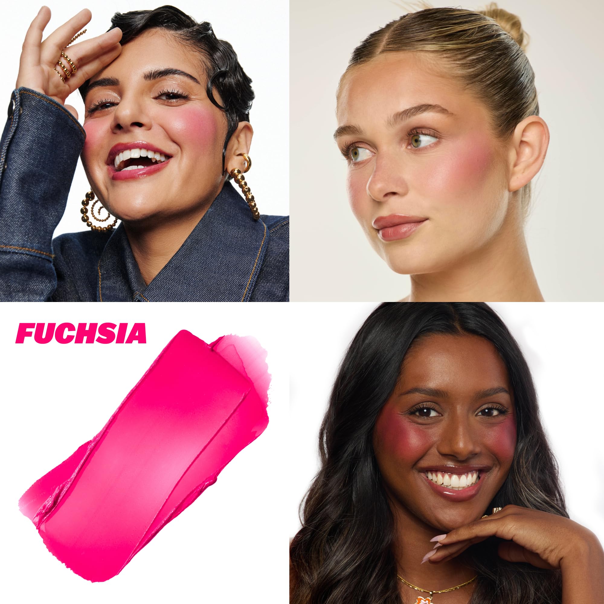 BASMA Beauty Cream Blush and Lip Tint with Vitamin E