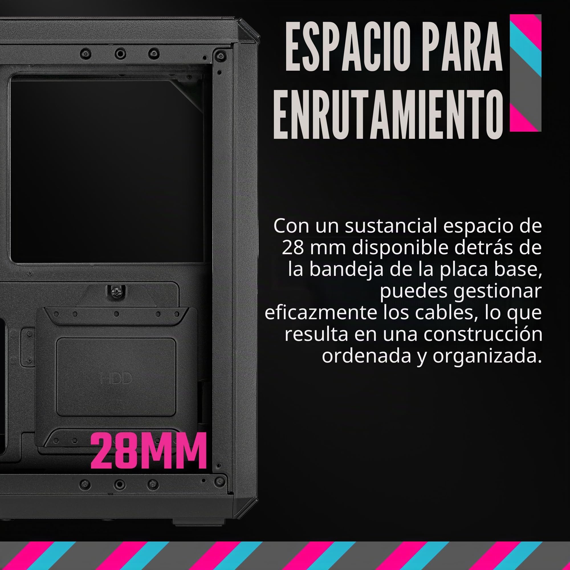Cooler Master Q300LV2-KGNN-S00 Micro-ATX - Torre con filtro antipolvo, USB 3.2 Gen 2x2 (20 GB), vidrio templado, disipadores de CPU máx. 159 mm, GPU máx. 360 mm, totalmente ventilado