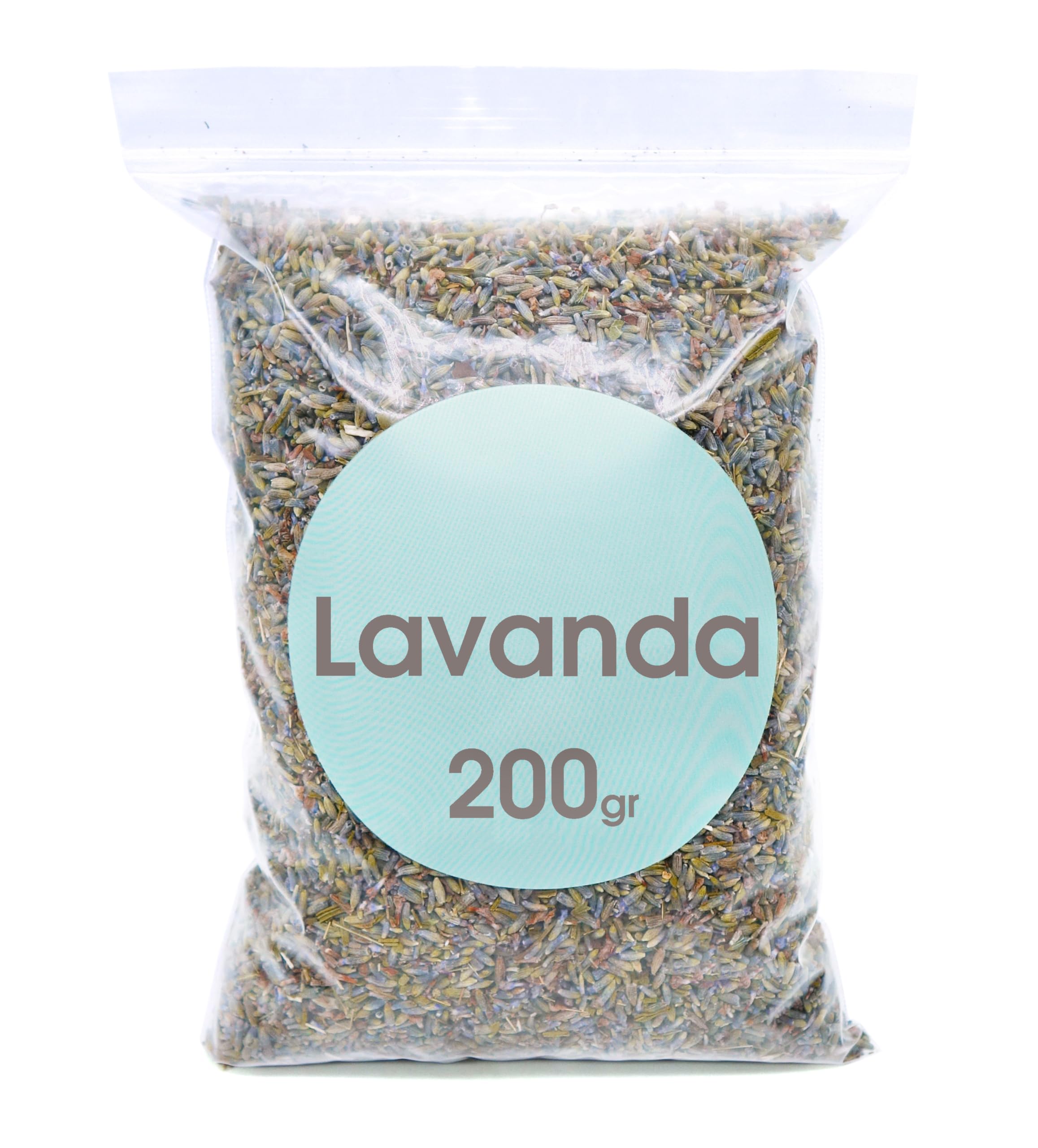 Lavanda Seca Natural 200 GR - Flores Secas Lavanda - Lavanda - Flor de Lavanda Seca Natural para Ambientador, Aceite Esencial, Jabones, Cosméticos, Velas…