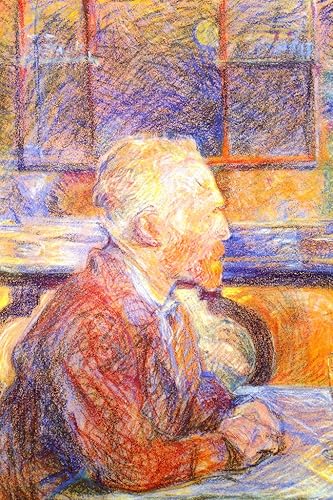 Henri de Toulouse Lautrec Vincent Van Gogh Arte de pared impresionista Retrato estilo pintura arte fino arte decoración del hogar realismo arte