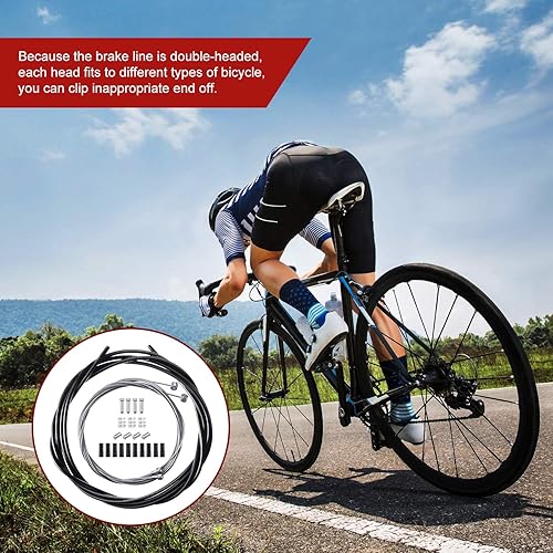 Miniatura 7 de Línea de transmisión universal de bicicleta Cambio de bicicleta Cable y cable de freno Kit para reparación de bicicletas de montaña