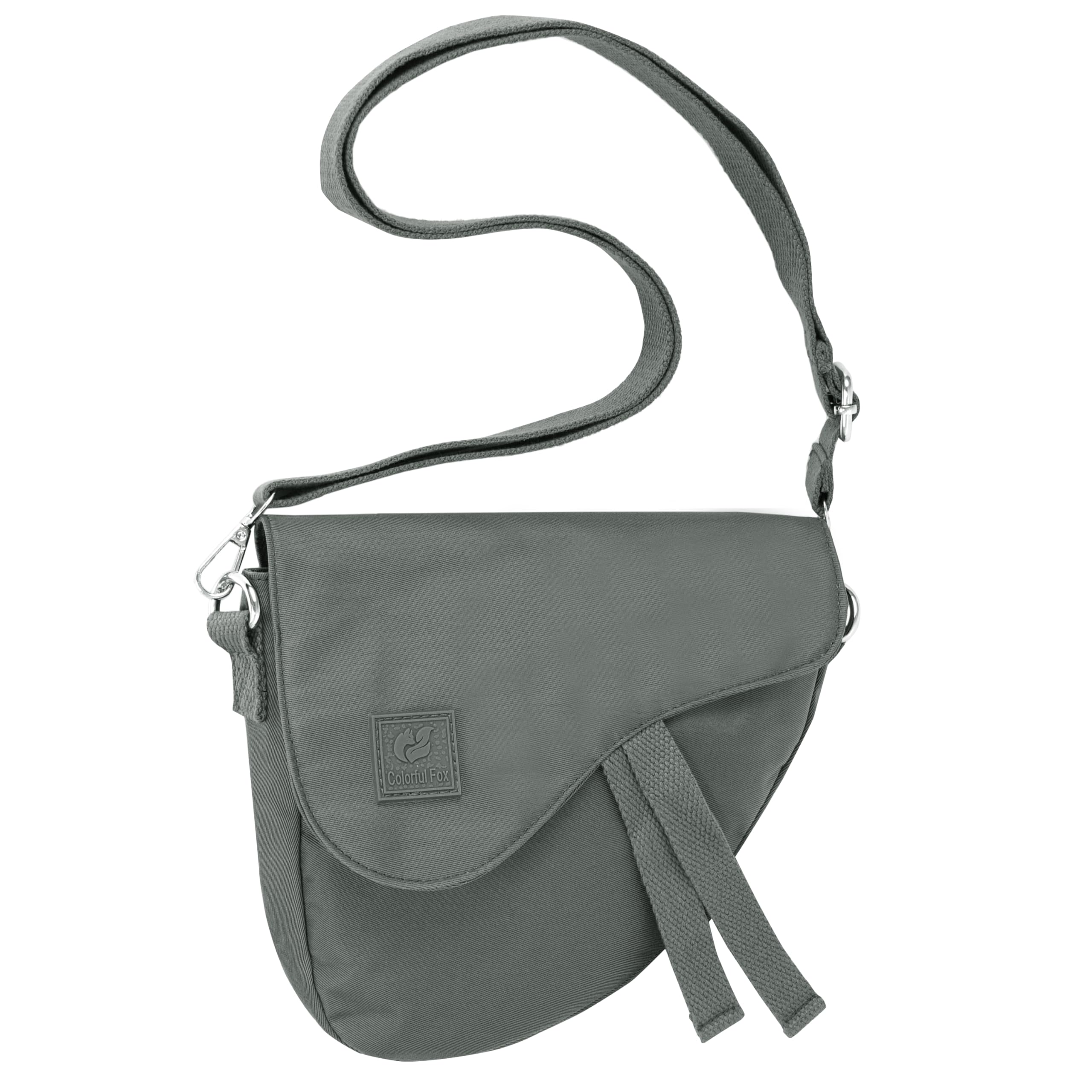 Storite Nylon Lightweight Crossbody Shoulder Bag, Sling Bag for Women Ladies Purse with Adjustable Strap - (Cement Ash, 20x13x10 cm) (B0D93NLN3D) Amazon Price History, Amazon Price Tracker