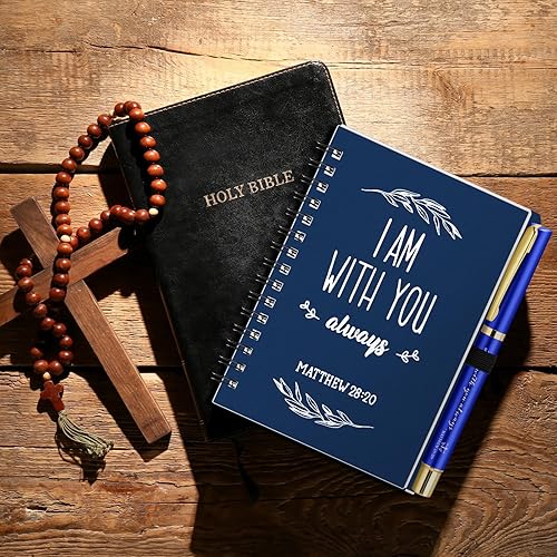 Miniatura 4 de Kosiz Juego de 160 unidades80 regalos cristianos a granel, incluye cuaderno en espiral, bolígrafo bíblico, regalo del día de la madre, diario de