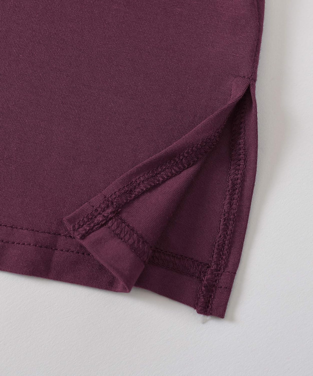 Latuza Women's Viscose Sleep T-Shirt V-Neck Pajamas Top - Image 4