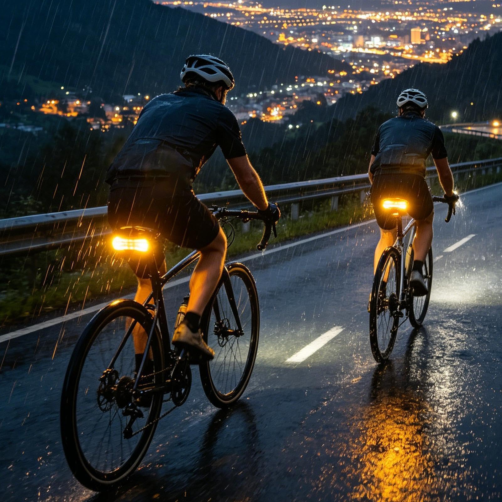 Freccia per bici | Ricaricabile Con Batteria Da 1200 Mah Potente E Telecomando - Frecce Protettive Per Bici | Per Uomini Donne Adulti Famiglia Amici