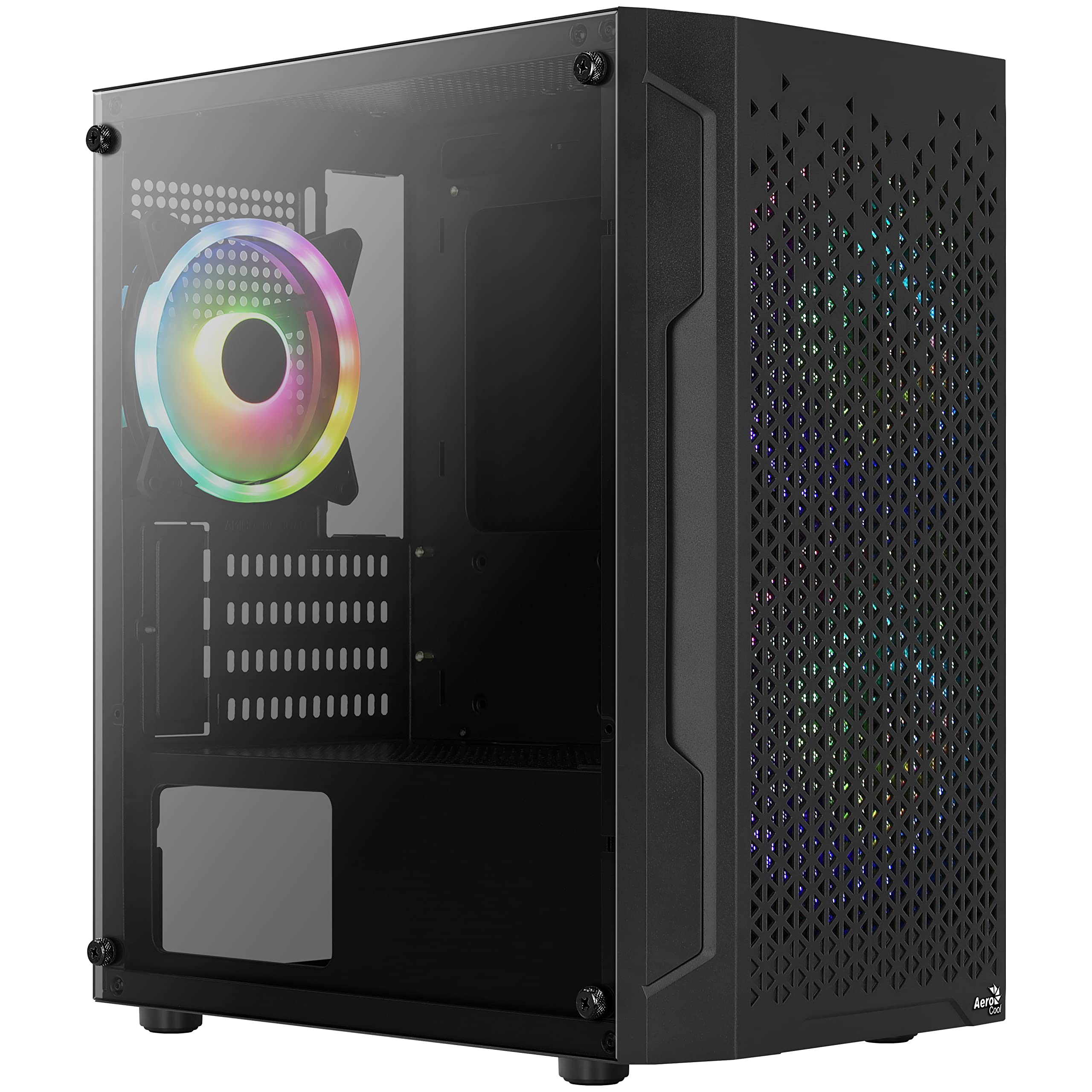 CAJA PC AEROCOOL MINI TRINITY V3 BLACK MICROATX/MINIITX