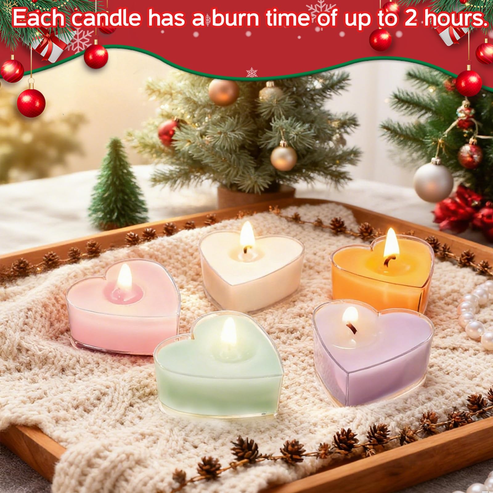 Calendario avvento candele con 24 diverse candele profumate, Calendario Dell'Avvento Candele 2025, Idee Regalo Natale, regali del calendario di Natale per la mamma, la sorella, la fidanzata