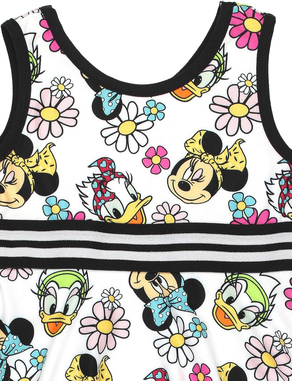 Disney Minnie Mouse and Winnie The Pooh Girls Sleeveless Dress for Infant and Toddler - Image 4