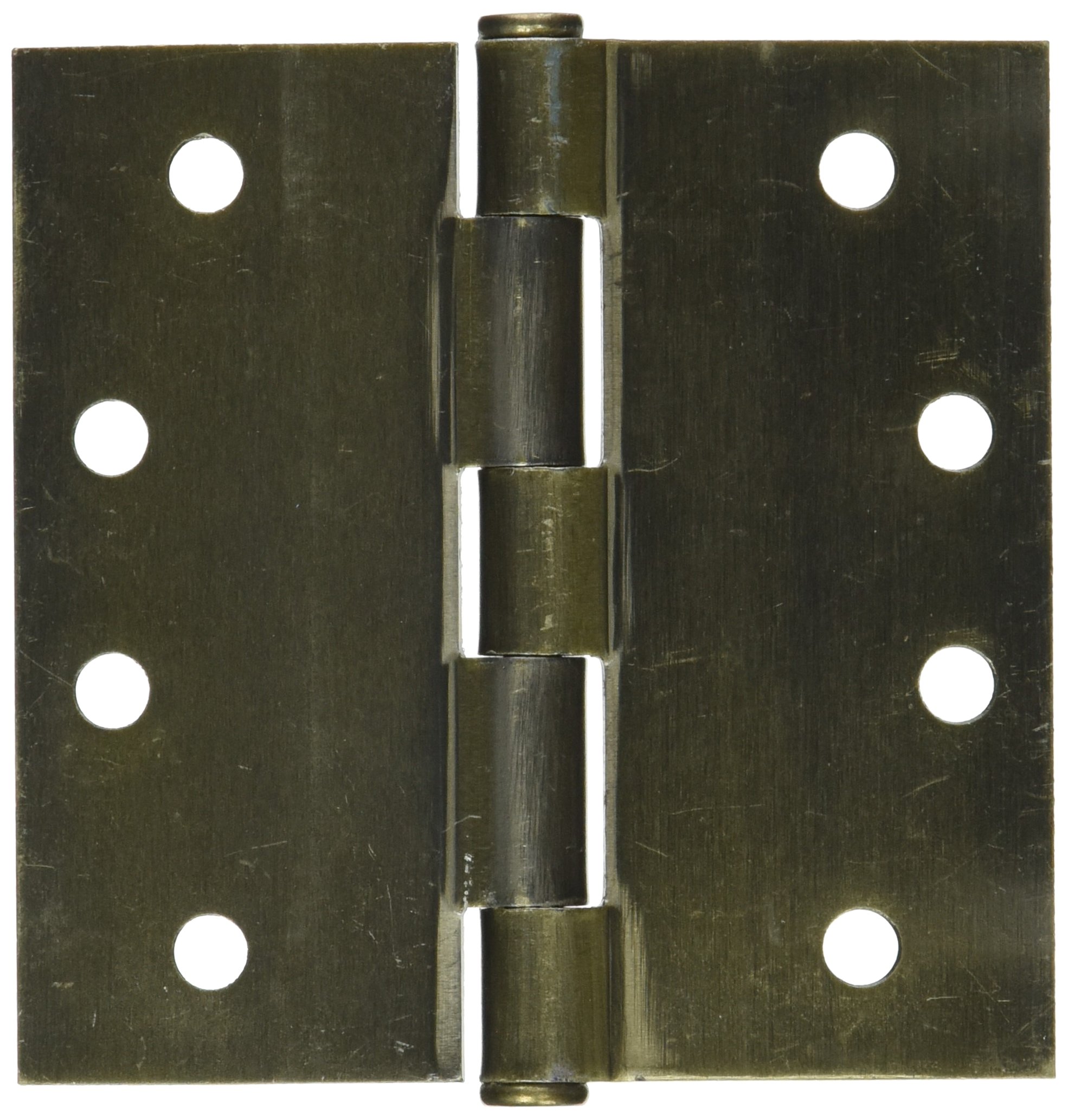 SCHLAGE LOCK CO SC3P1020F-609E AB SQ Corn Hinge, 4-Inch, 3-Pack