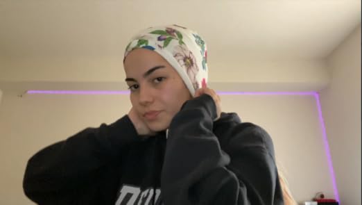 Jin Hong Slouchy Beanie Chemo Caps For Women - Open Top Headcovers For Cancer Patients - View #8
