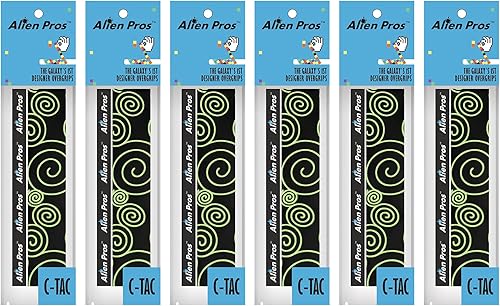 Miniatura 2 de ALIEN PROS Cinta de agarre para raqueta de tenis - Agarre de tenis Tac Moisture Feel - Cinta de agarre de tenis - Raqueta de tenis - Envuelve tu