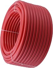 SharkBite 1 Inch x 300 Feet Red PEX-B, PEX Pipe Flexible Water Tubing for Plumbing, U880R300