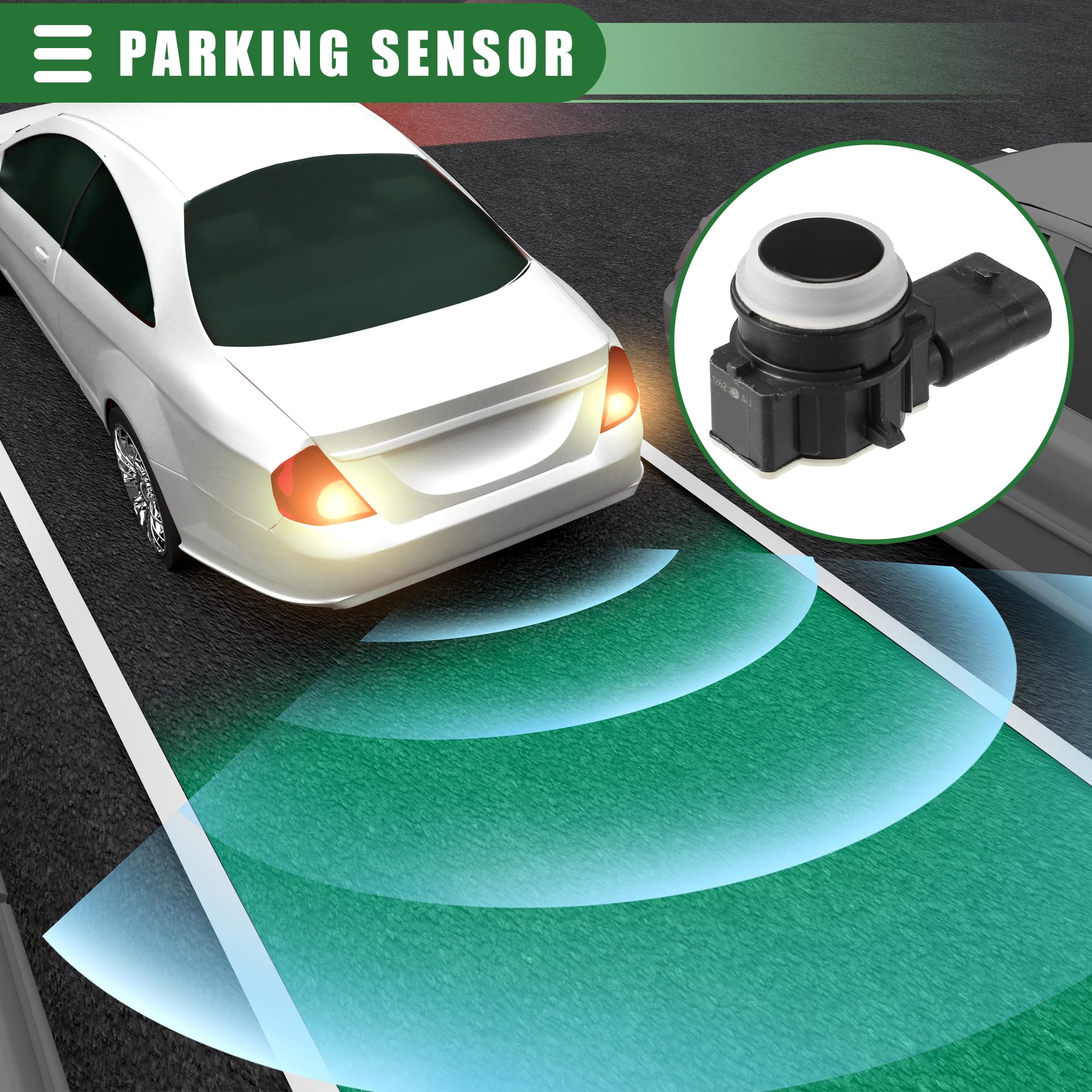 15239247 Parking Sensor Replacement Set Of 4 GM Rear Bumper Parking ...