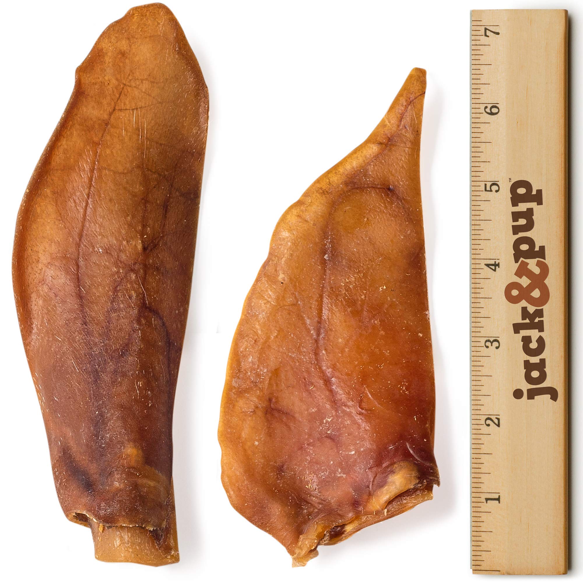 Buy Jack&Pup Pig Ears for Dogs Thick Half Pigs Ears (18 Pack