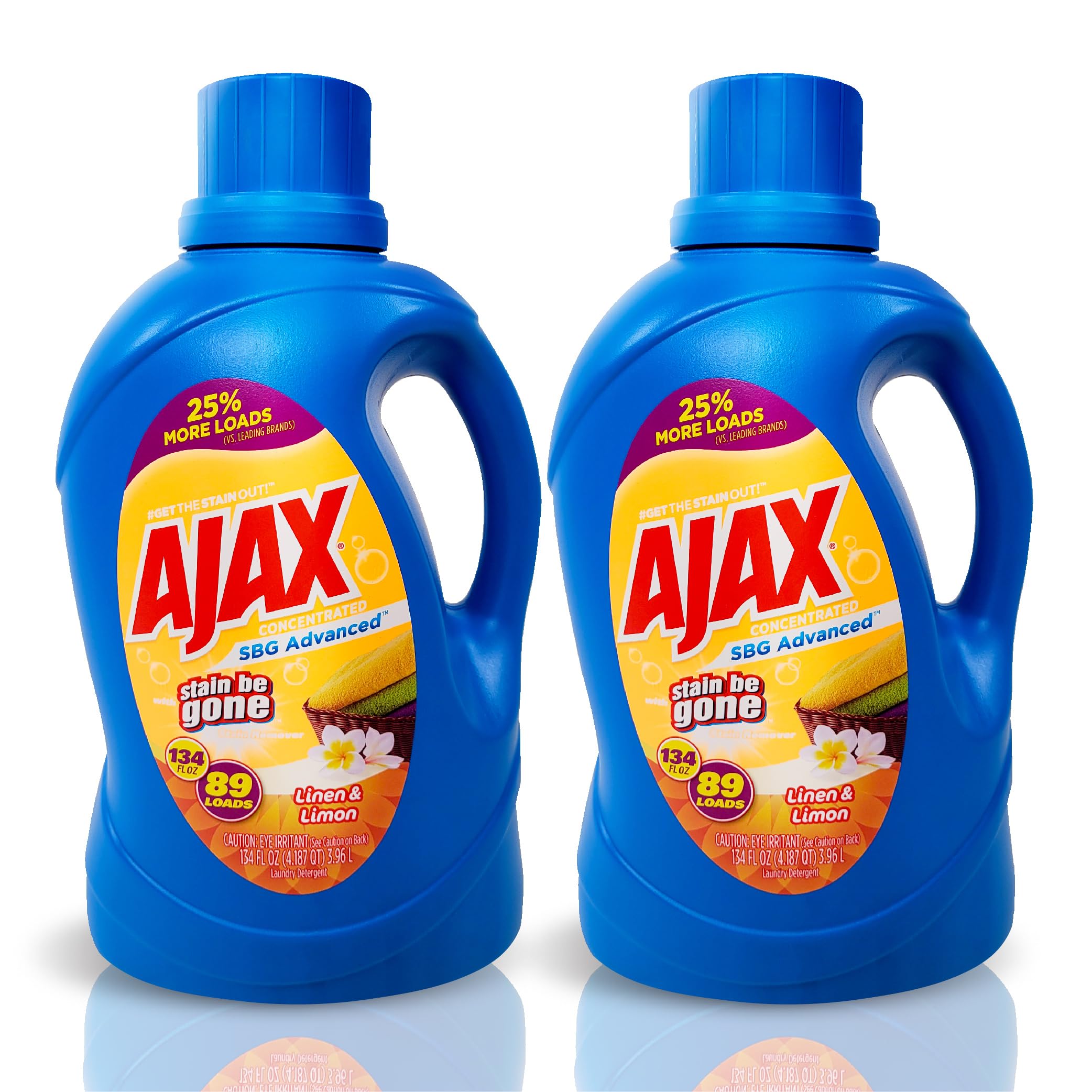 Amazon.com: Ajax SBG Advanced Laundry Detergent Linen & Lemon