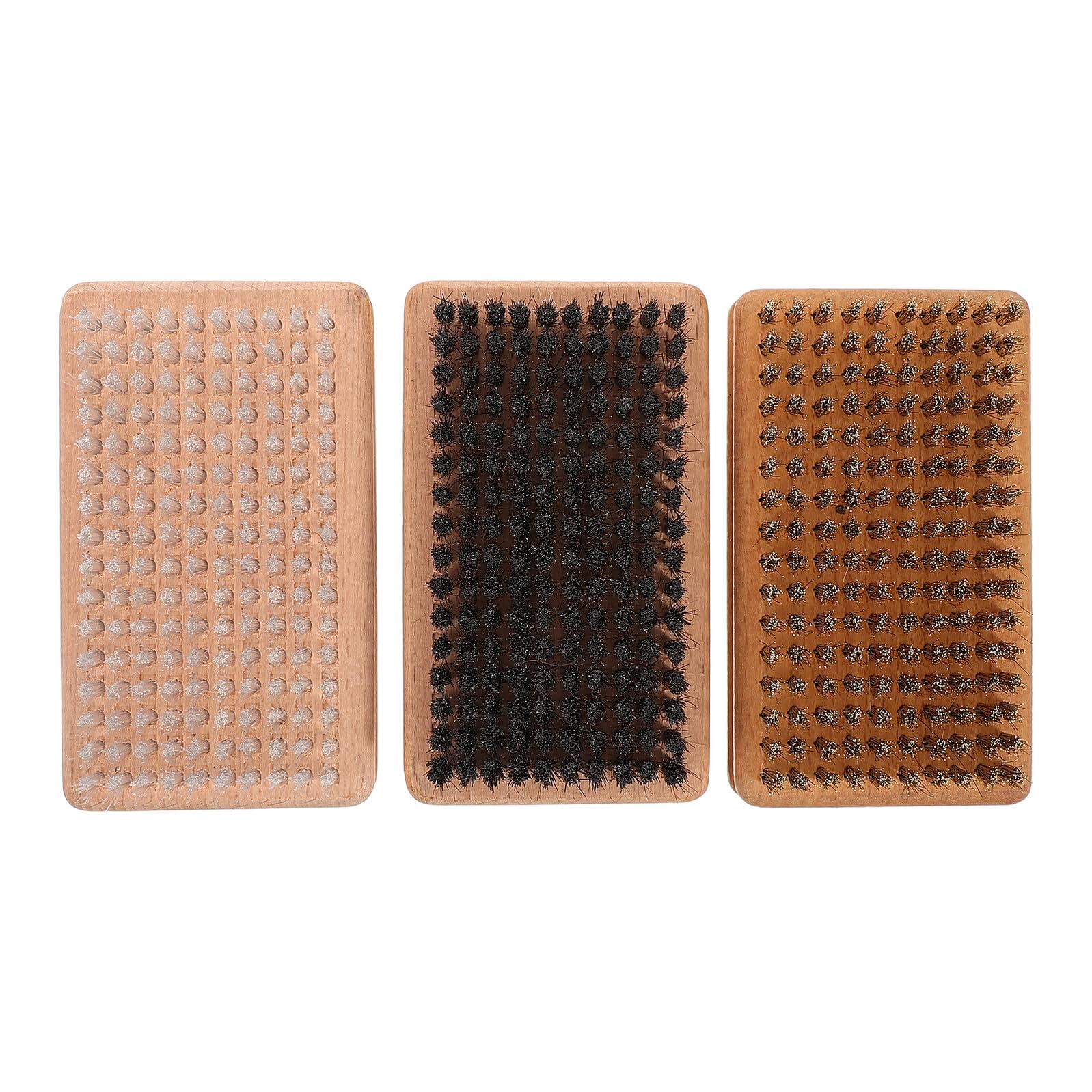 ERINGOGO 3pièces Brosse à Farter pour Snowboard et Skis Outil de Polissage Manuel Brosse de Nettoyage Polissage Accessoire de Ski