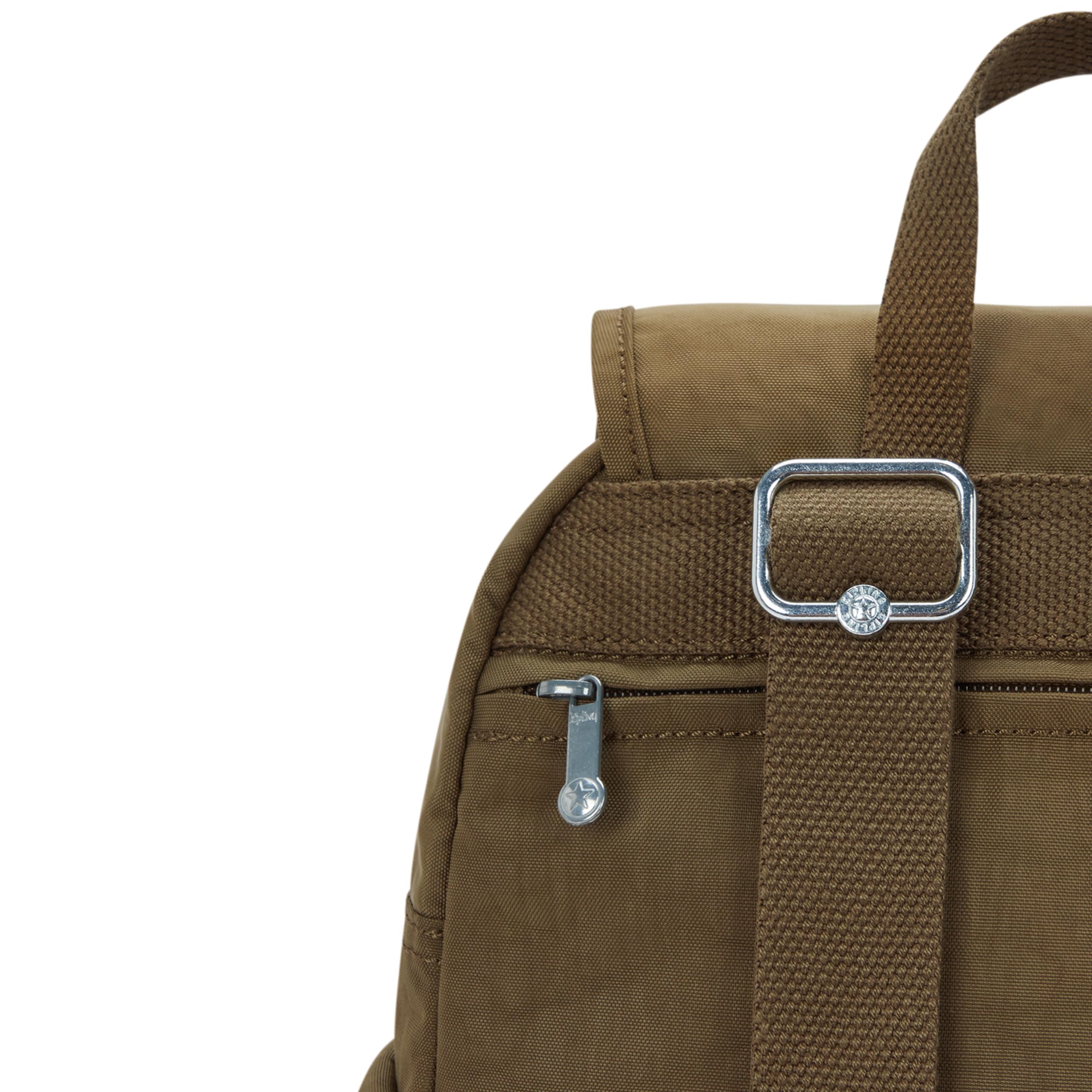 Kipling CITY PACK S Zaino piccolo, Smooth Khaki (Khaki)