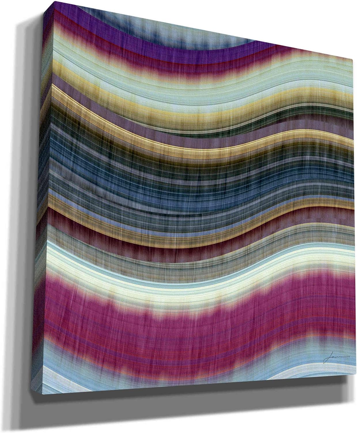 Epic Graffiti 'Rumba I' by James Burghardt, Canvas Wall Art, 12"x12"