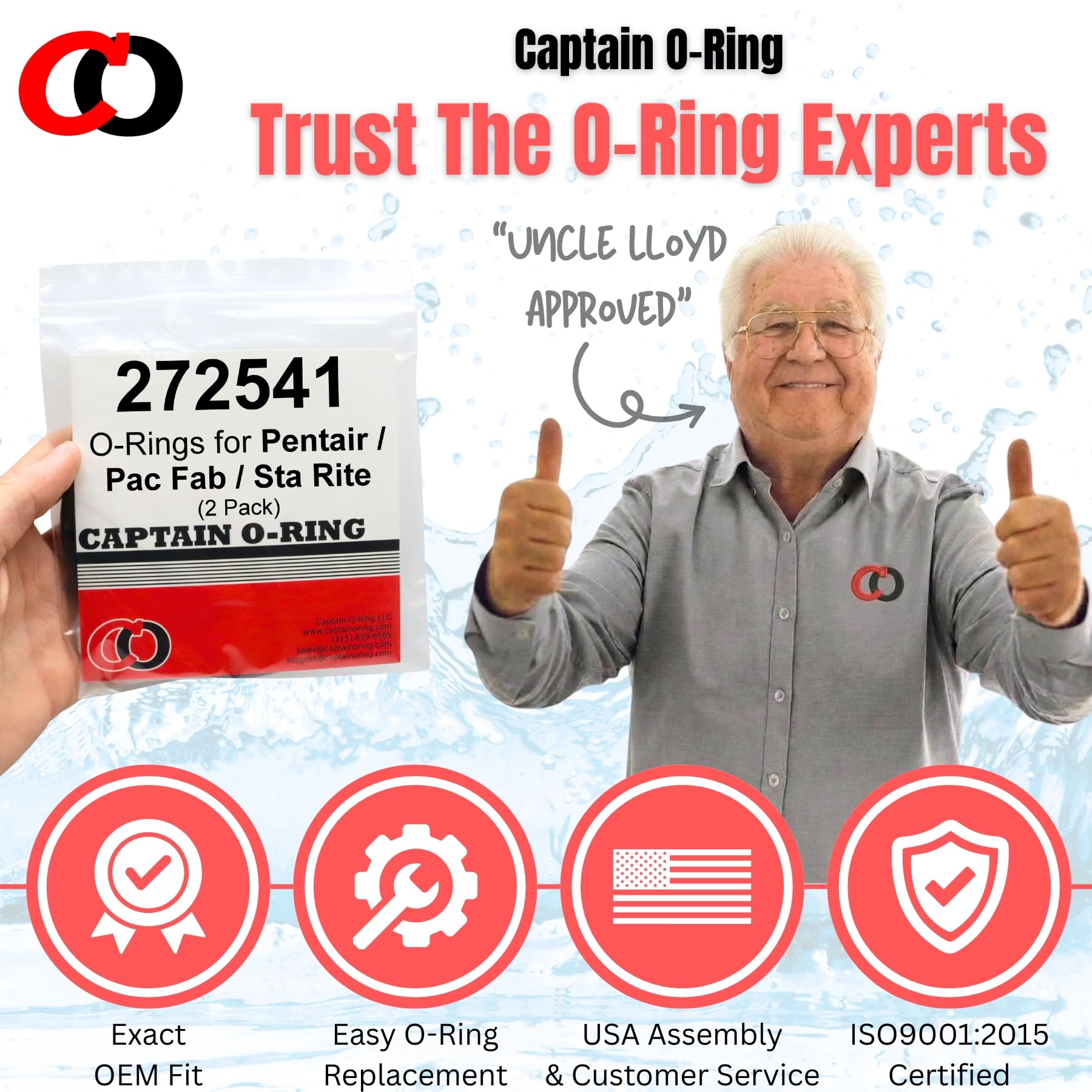 Amazon.com: Captain O-Ring Replacement 272541 O-Ring for Pentair