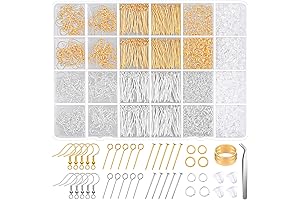 Jewelry Making Kit, modacraft Earring Making Supplies Starter Kit for Beginners, Professionals