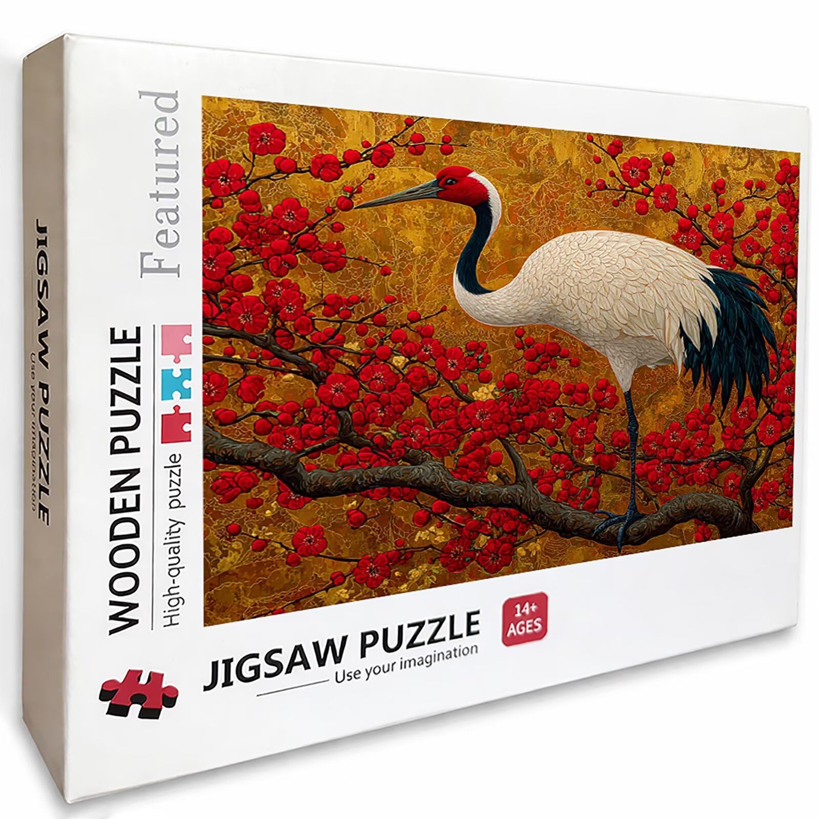Puzzle Arte con Scatola Animale, Albero Puzzle Legno 5000 Pezzi Adulti 156x105cm, Attività di Intrattenimento ad Alta Difficoltà, DIY Classici Gioco, Jigsaw Per Tutta La Famiglia, Regalo, 8-5216