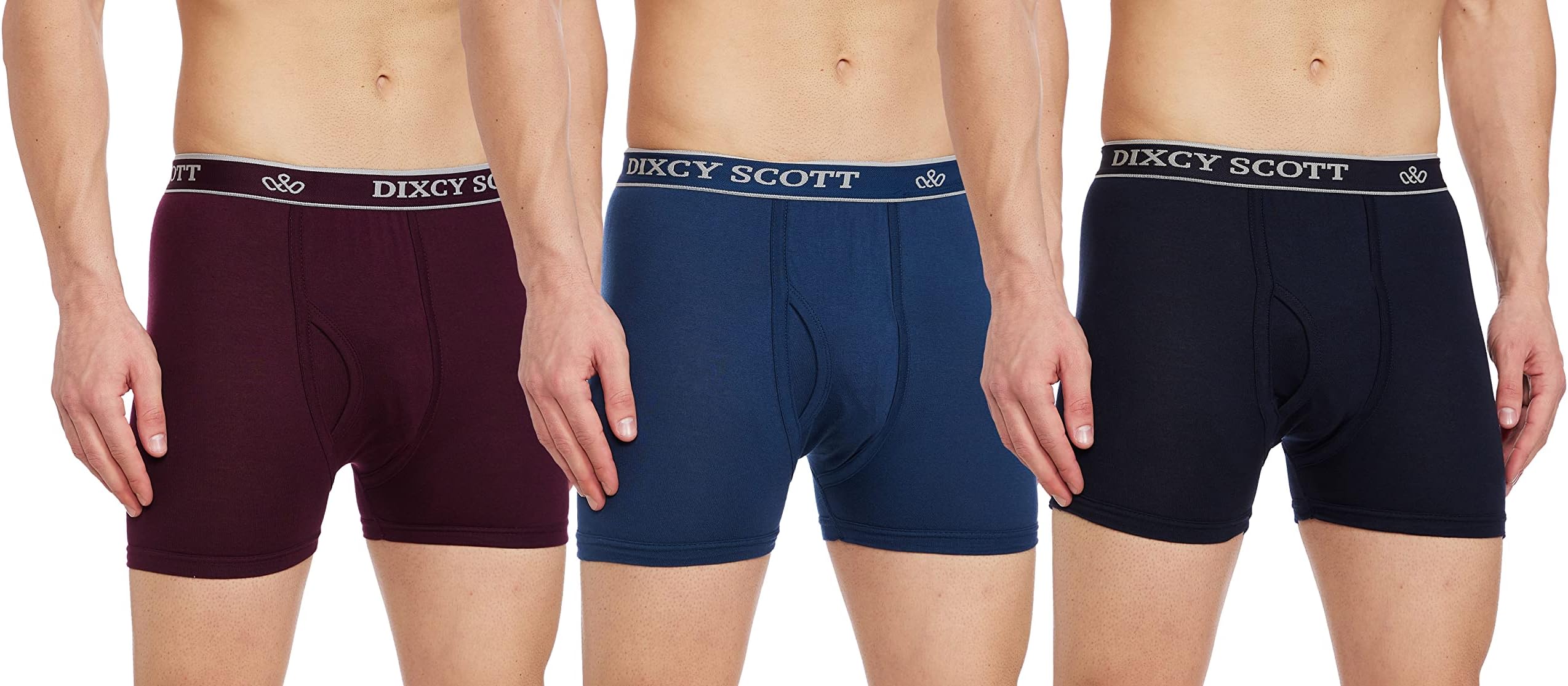 Originals Men 100% Combed Cotton Long Trunk (Pack of 3) (Assorted)