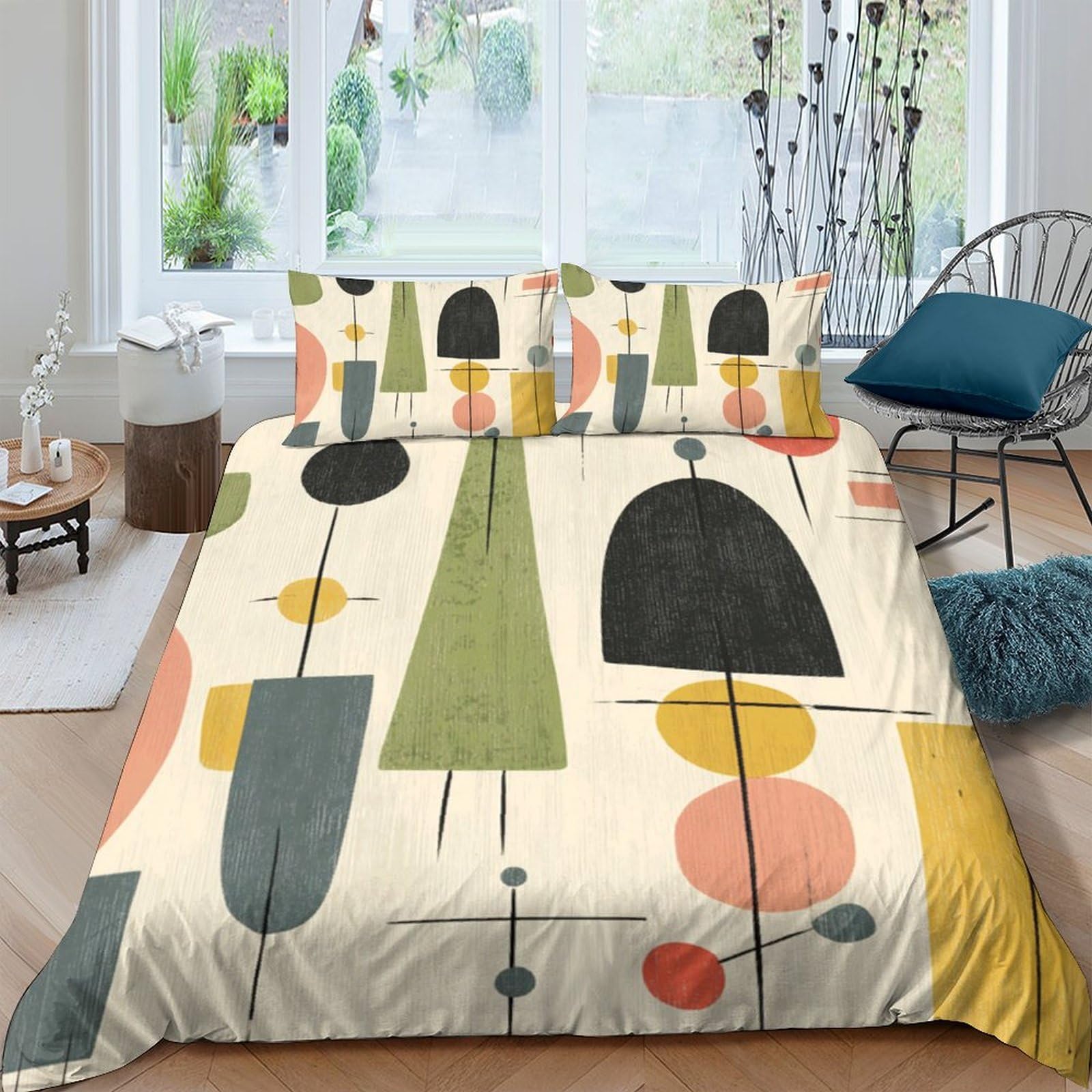 TUFRTGYHN 3D Printed Duvet Cover Set with Microfiber Material for Bedroom Decor, Cosmic Nebula Pattern, with Hidden Zipper and Ties, Suitable for Home, Dorms, and Rentals Single（135x200cm）