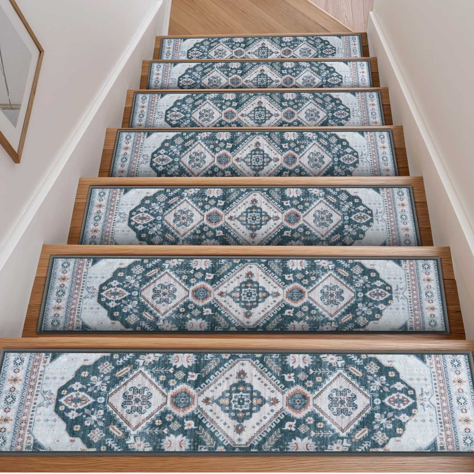 Pet Safe Stair Runners OJIA Non-Slip Stair Treads | 15PCS 30x8 Inch ...