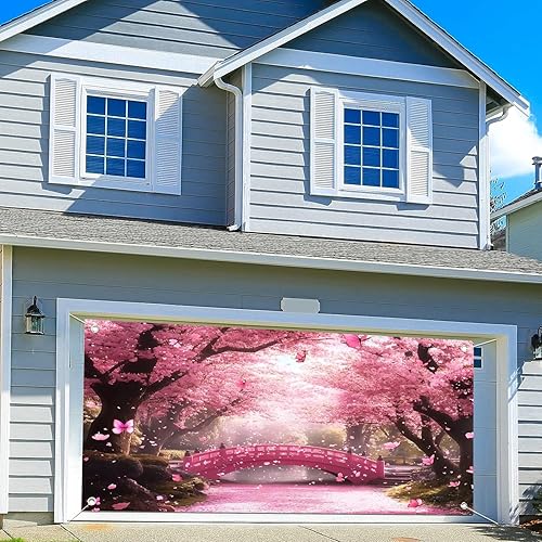 Miniatura 9 de Decoración rústica para puerta de garaje para puerta de garaje, pancarta decorativa retro para puerta de garaje, decoración de fiesta de boda,