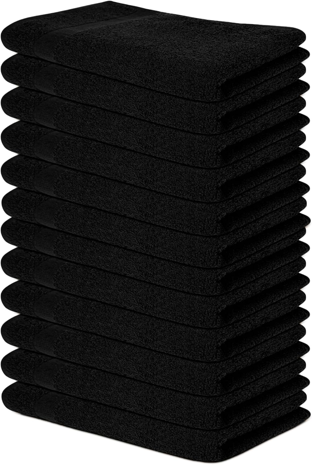 Amazon.com: cozydry Hand Towels (24-Pack, 15 W X 25 L Inches) Black ...