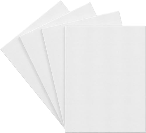 Miniatura 2 de Arteza Lienzos estirados para pintura, paquete de 4, 18 x 24 pulgadas, lienzos blancos en blanco, 100% algodón, 12.3 onzas imprimadas con geso,