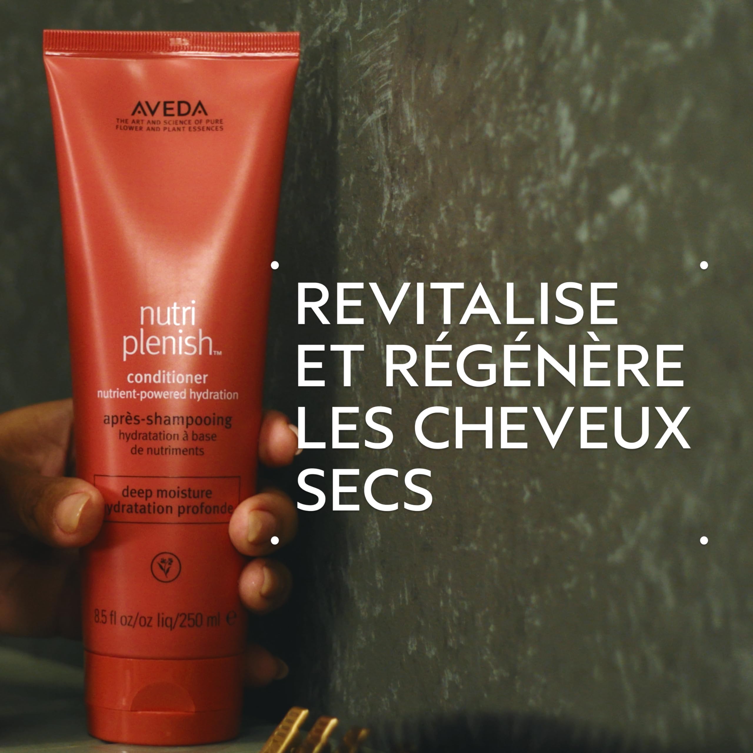 Aveda Nutriplenish Après-shampooing Hydratation profonde | Soin cheveux sec à très secs aux superaliments | Huile de grenade bio, huile de coco, beurre de mangue
